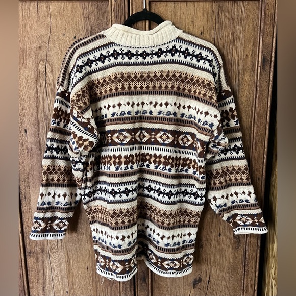 Vintage Jennifer Moore Women’s Cotton Blend Mock Neck Sweater Size Large - Picture 2 of 7